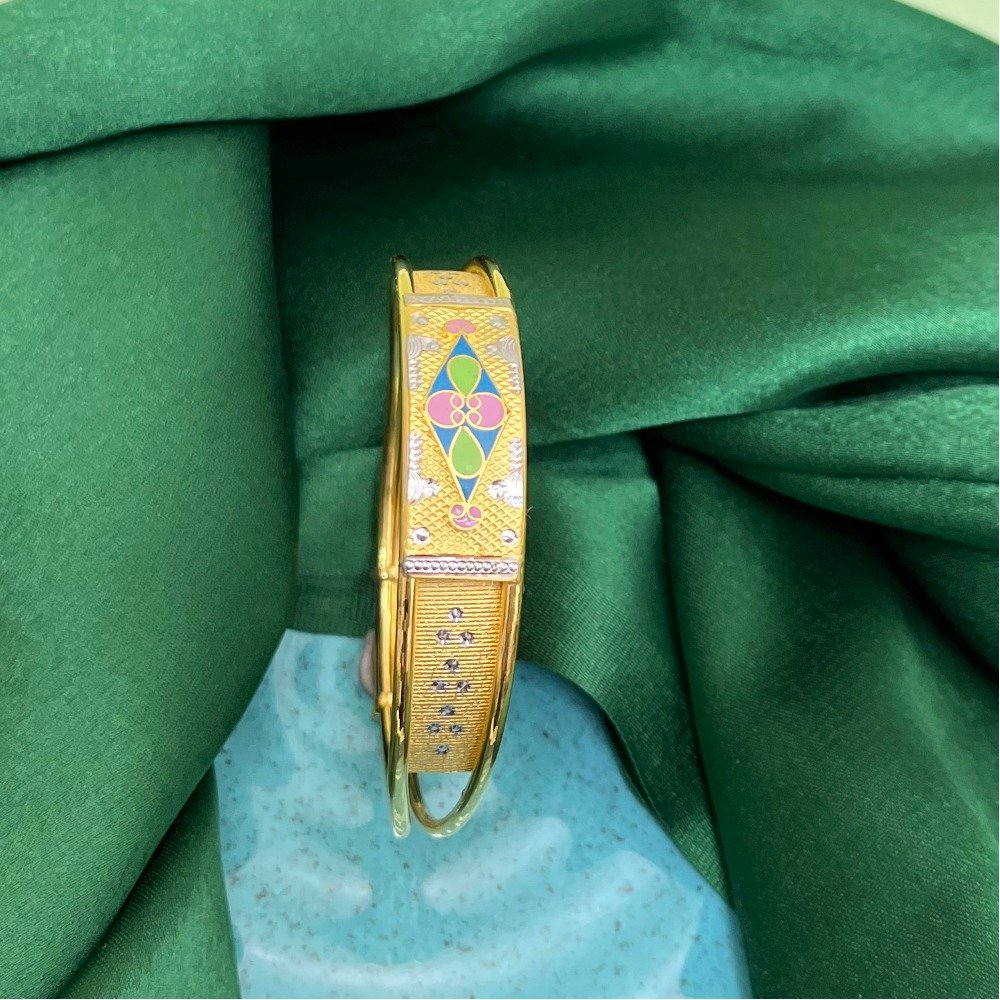 916 Gold Fancy Design Kada 